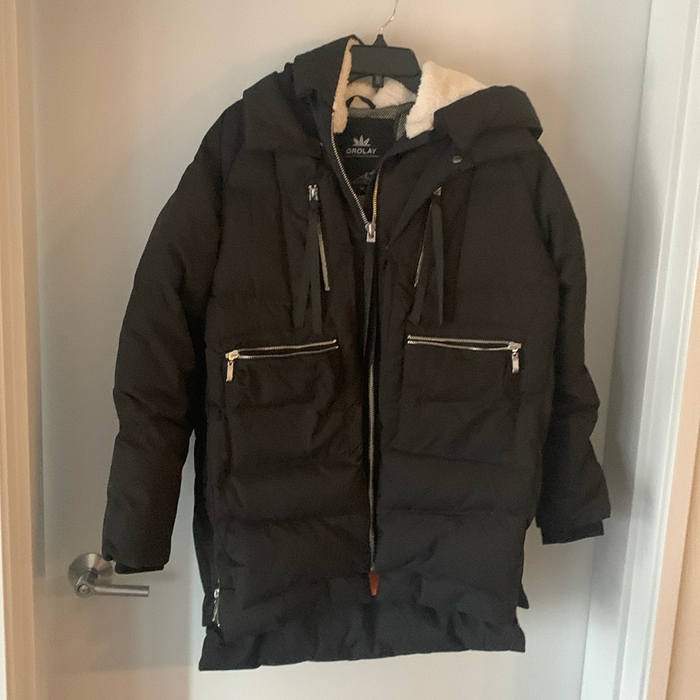 Women’s black Orolay jacket
